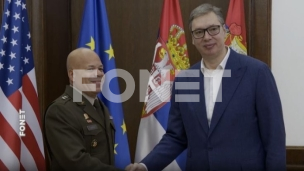 Vučić s generalom Harisom